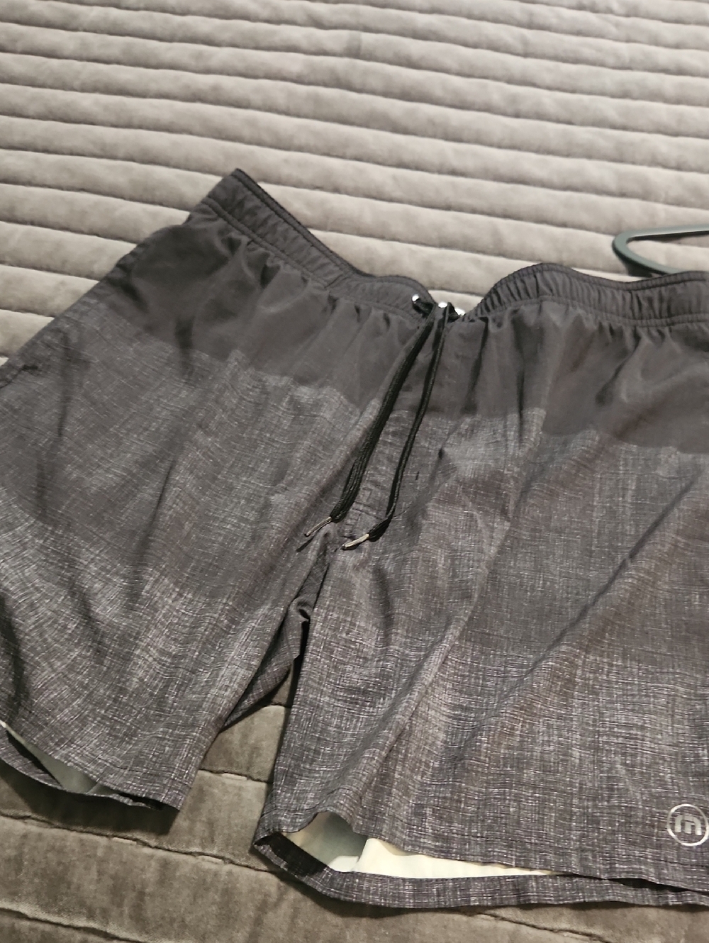 Travis Mathew Men's Athletic Shorts - Black Heather